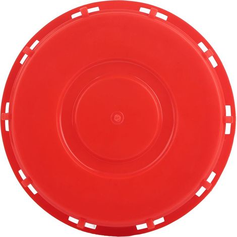 Bouchon Adaptateur pour Réservoir IBC Type B, Raccord Couvercle Plastique Rouge 163mm, pour Stockage de Liquides et Transport (1/5)
