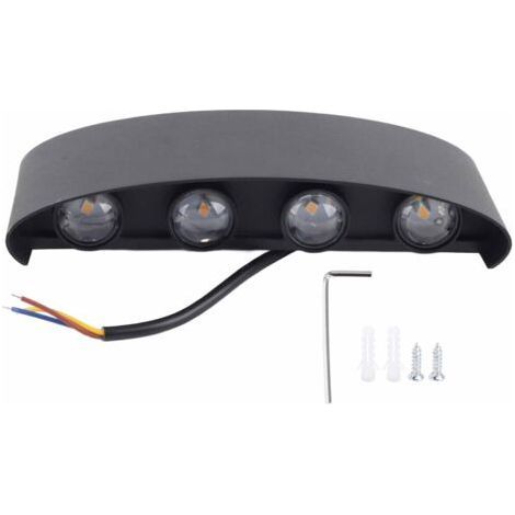 Applique Murale LED 8W Lampes d'clairage Décoratives tanches pour Salon Chambre 85-265V (1/4)