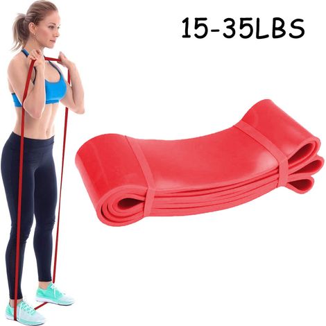 Bandes De Resistance - En Latex Naturel - Pour Training Fitness, Renforcement Musculaire Et Etirements - Lot De 5 (1/5)