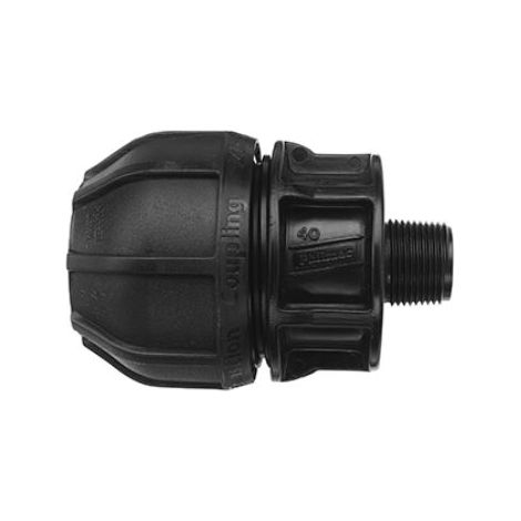 Philmac UNI Universalverschr. m. AG/PP PUM d15-21 R 3/4"