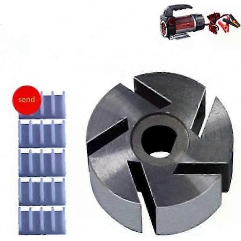 Ölpumpenturbine, Flügelzellenpumpenrotorschaufeln für 12V/24V elektrische selbstansaugende Pumpenfilter, Baggerzubehör (1/5)