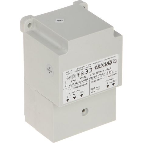 TRANSFORMADOR 230V/18V DC 60VA/TR60VA SATEL (1/3)