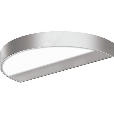 Aplique ARC IP65 LED SMD 15W 2000lm CRI80 3000K Gris