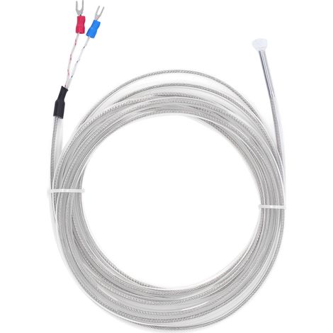 Sonde de température thermocouple type K étanche et anti-corrosion - Longueur 4 mètres (13.1 pieds) (1/5)