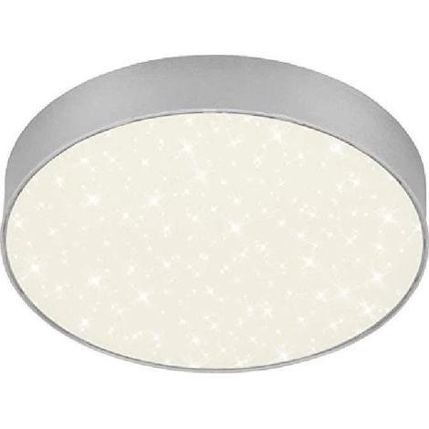 Plafoniera led Flame Star 21 cm 16w 1600lm efecto cielo estrellado argento