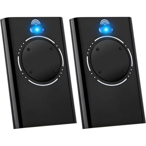 Replacement remote controls for 787010 XT4 868 SLH LR, 868 MHz, 4 channels, compatible with XT4 868 SLH LR, XT4 868 SLH, XT2 868 SLH LR, XT2 868 SLH (black)--DTEKGAZ