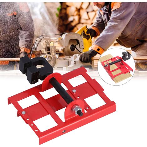 Support de Découpe pour Scie à Chaîne Portable - Support Vertical Compact pour Coupe de Plaques - KZQ (1/5)