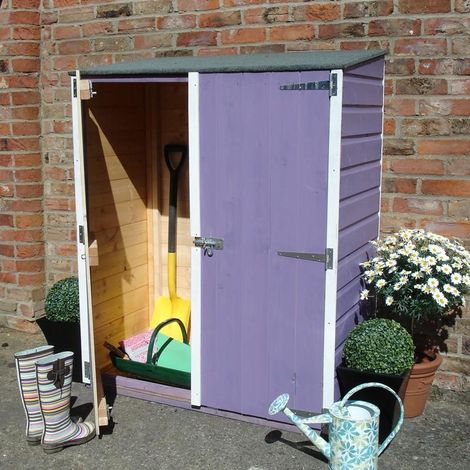 Garden Store Shiplap Garden Shed Approx 4 x 2 Feet (1/2)