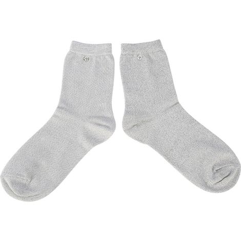 1 Paire de Chaussettes de Massothérapie Anti-Douleur avec Électrodes - Type Long pour Physiothérapie (1/5)