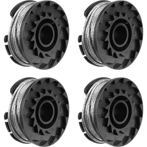 SEABABOO 4er-Pack Ersatzspulen für Rasentrimmerfaden, Ersatzspulen für alle Rasentrimmer, Art Series 23SL 26SL, Faden zum Rasenmähen (1/5)