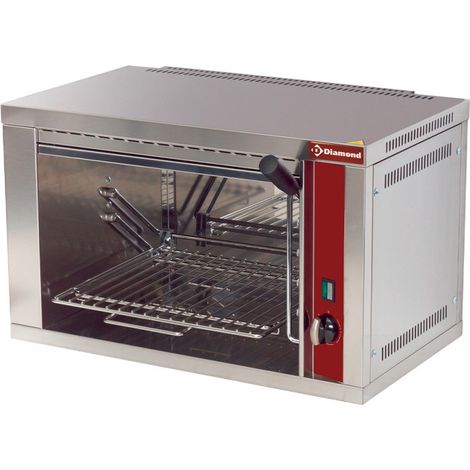 Salamandre électrique avec grille réglable - Diamond