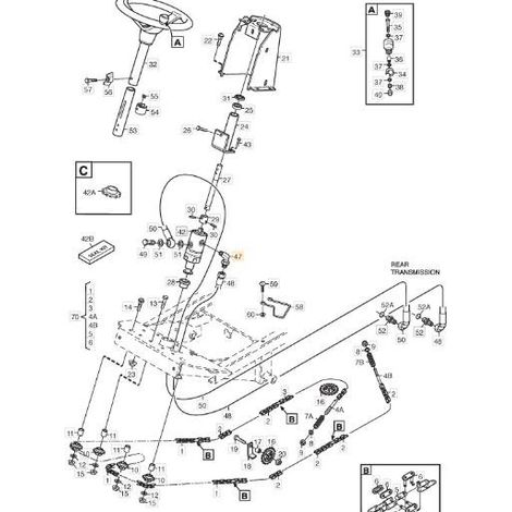 RACCORDO IDRAULICO A 90° JIC 9-16-UTV R3/8 ORIGINALE STIGA - 1134-7073-01