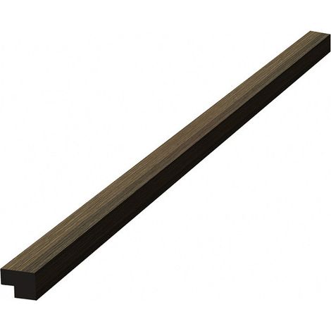 Barra terminale in MDF da 120 cm per pannelli acustici da interno SATAKUPANNON612, finitura rovere affumicato (SATAKUPANSOTKL12)