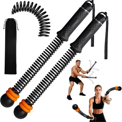 Ropeless Battle Ropes, Adjustable Rope Bodybuilding Training Rope Wireless Training Equipment Silent for Home Toning Whole Body Arm Trainer (1/5)