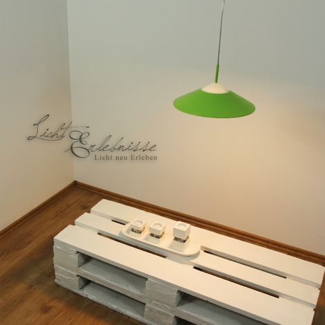 LED Hängelampe Grün Weiß Ø 32 cm 3000 K Esstisch Pendelleuchte