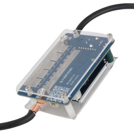 Panneau de commande portable à affichage couleur numérique pour poste à souder, compatible avec les batteries lithium cylindriques 18650 (7-14 V), avec fonction de réglage de la puissance de soudage. (1/5)