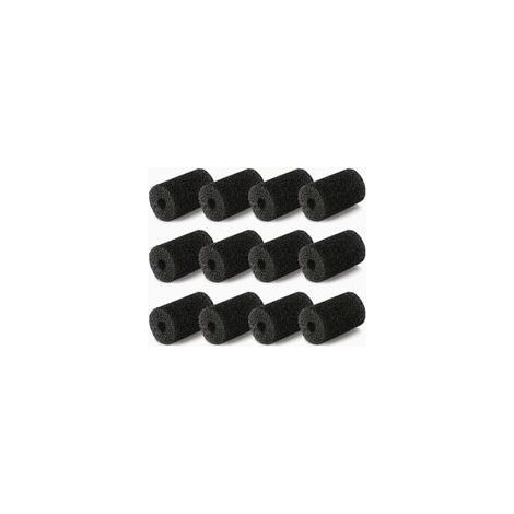 12 pièces de Rechange pour épurateur de Queue Polaris pour Queue de Tuyau de Nettoyeur de Piscine Vac-Sweep - Convient à 180,280,360,380,480,3900 Mousse à l'extrémité du Tuyau (1/5)