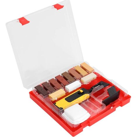Holzrestaurierungsset Laminatboden-Restaurierungsset Füllt Kratzer, Schrammen, Flecken (1/4)