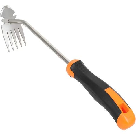 Outils de désherbage de jardinage, nouveau modèle 2026, outils de désherbage portables, outils de désherbage portables pour le potager, la plantation et le désherbage dans les jardins (manche en caout (1/5)