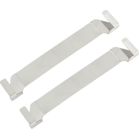 Lot de 2 supports pour spatules de plancha en acier inoxydable, supports pour ustensiles de cuisine, supports pour ustensiles de barbecue, accessoires pour plancha