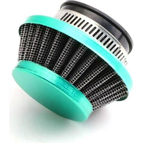 Compatible avec les kits de mise à niveau pour mini-motos 47 et 49 cm³, filtre à air 42 mm, filtre à air en aluminium pour quad/VTT/moto à quatre roues, cyan (1/5)