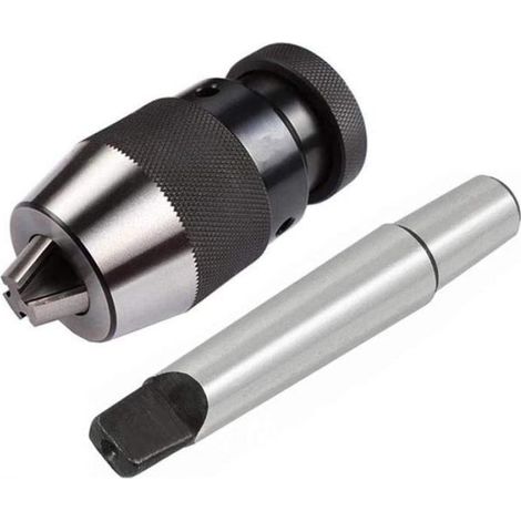 Mandrino autoserrante per tornio trapano a colonna 5-20mm attacco MT4-B22 (1/5)