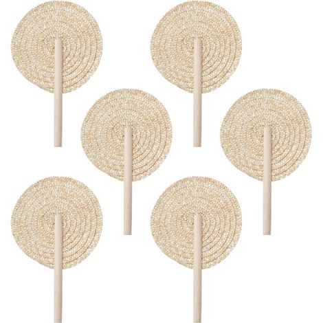 de Raffia la Main Fans de Raffia de MariageFans de Raffia de (1/5)