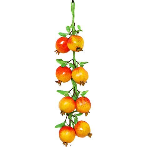 Guirlandes artificielles, faux fruits, légumes, plantes,-Grenade (1/5)