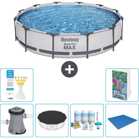 Bestway Steel Pro MAX Rund - 366x76 cm - 7-teilig S251