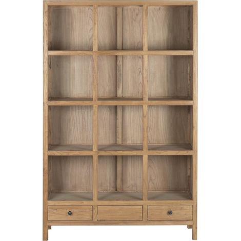 Estanteria Madera Reciclada Olmo 120X38X190 (1/5)
