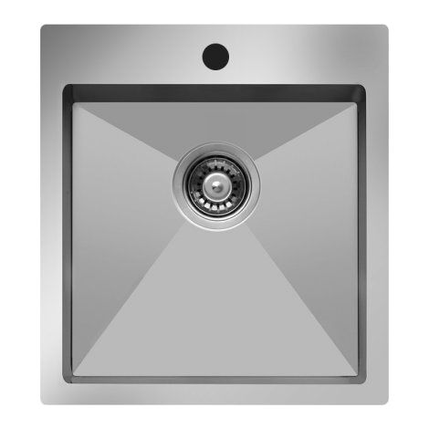 Lavello da incasso SA310401 1 vasca 45x50.5 cm inox