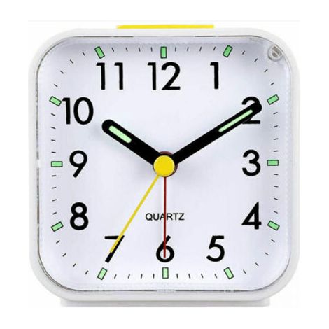 Crea – Réveil roulant noir – Alarme mobile avec son fort – Longueur 13,5 cm – Poids 332g – Pour dormeurs difficiles (1/5)
