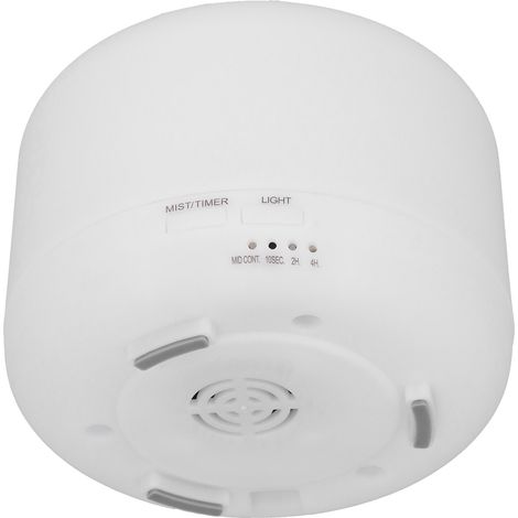 Diffuseur d'huiles essentielles ABS 300 ml, lumière LED 7 couleurs, humidificateur alimenté par USB, pour la maison et le bureau (1/5)