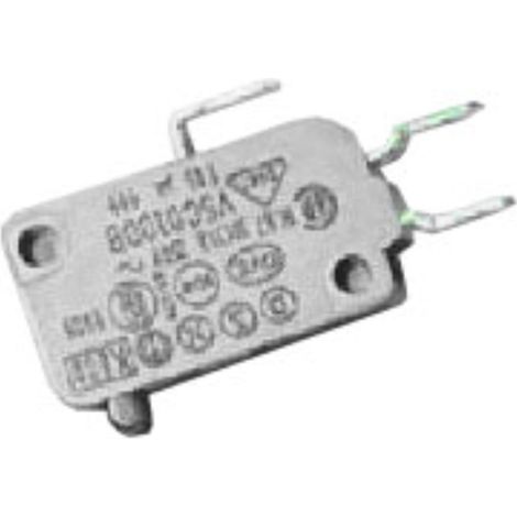 Microinterruptor sin palanca 16A