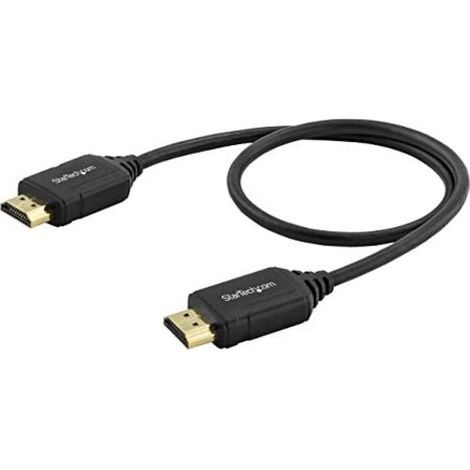 StarTech.com HDMM50CMP câble HDMI 0,5 m HDMI Type A (Standard) Noir (1/3)