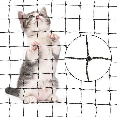 Cat netting set, fixing rope, nails, balcony, terrace (1/5)