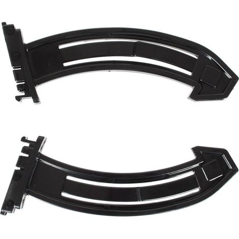 Kit de 2 charnières et supports de fixation de boîte à gants pour Opel Astra II G (1998-2009). (1/2)