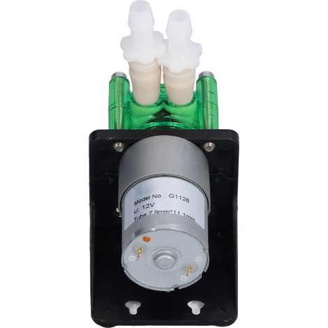 Pompe péristaltique anticorrosion débit élevé 700 ml/min BPT 300 tr/min 12V 600mA pour labo biochimie (1/5)