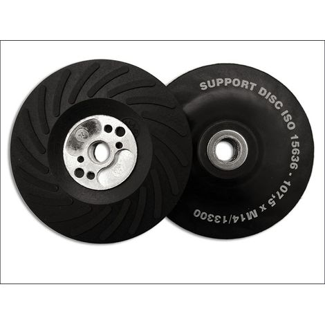 Angle Grinder Turbo Pad ISO Hard 115mm (4.5in) M14 FLE11713 (1/2)