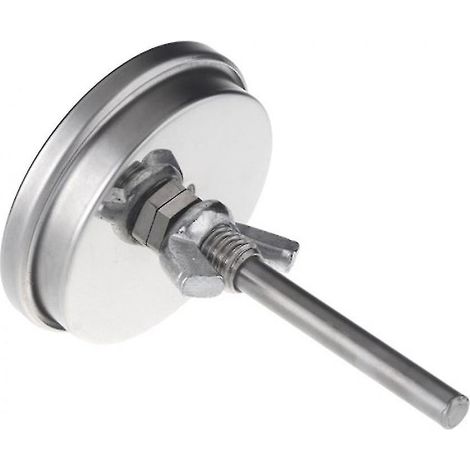 Thermomètre pour barbecue, fumoir et gril avec double jauge (1/5)