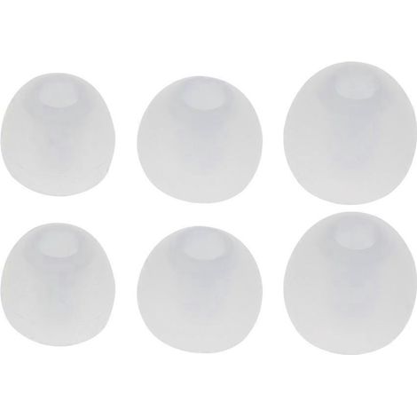 3,8 mm Silikon-Ohrstöpsel für Kopfhörer, Ersatzkapseln, 1 Set