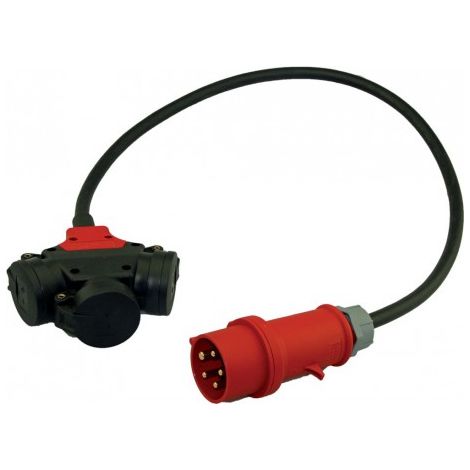 Rallonge IP44 1m H07RN-F5G2,5 CEE 16A (1/3)
