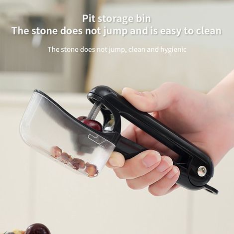 Snocciolatore manuale per ciliegie nere (1/5)