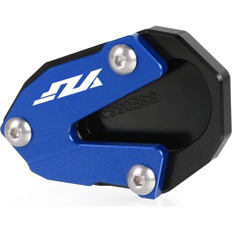 (LOGO YZF) Compatible avec les motos YAMAHA YZFR6 YZF R6 2013-2022 : extension de béquille latérale, plaque de support, maxpower (1/4)