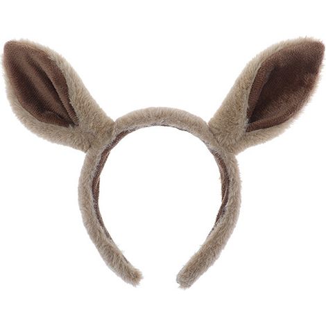 Oreilles de lapin, de cheval et d'âne douces au toucher, taille unique, accessoire de tête animalier pour Halloween et Noël