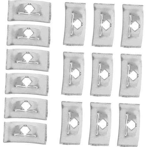 NUOBESTY Lot de 100 écrous à ressort type C avec clip serrage (1/5)