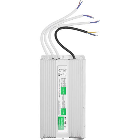 Alimentation pour LED, convertisseur 170-260 V CA vers 12 V CC, tension constante, IP67, transformateur basse tension 200 W (1/5)
