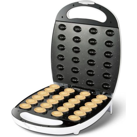 Appareil à gâteau aux noix électrique 1400 W, cuisine petit-déjeuner, plaque de cuisson antiadhésive (1/4)