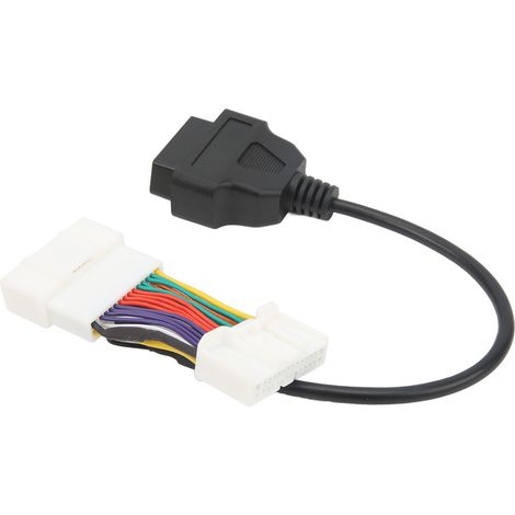 Adaptateur OBD2 16 broches pour Tesla Model 3 et Y 2019-2021, câble connecteur de diagnostic de remplacement. (1/5)