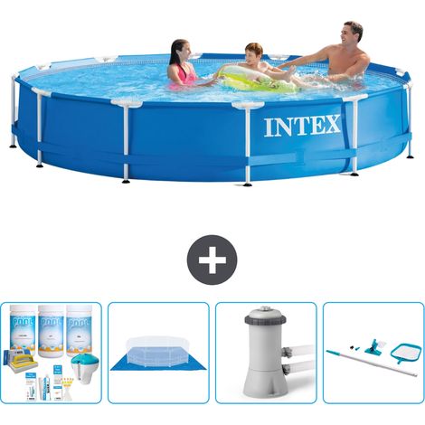 Frame Pool Rund - 366x76 cm - 5-teilig S21007 (1/5)